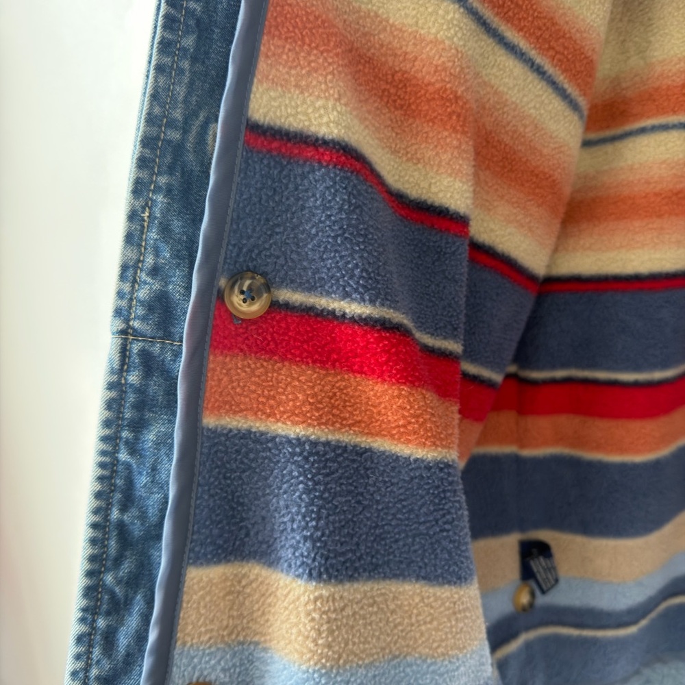 Denim&Co Blue Hooded‎ Jacket with Toggle Buttons - Picture 5 of 11